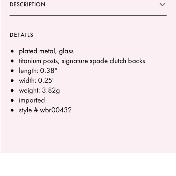 Kate Spade Nature Walk Ladybug Stud Earrings - Picture 7 of 8